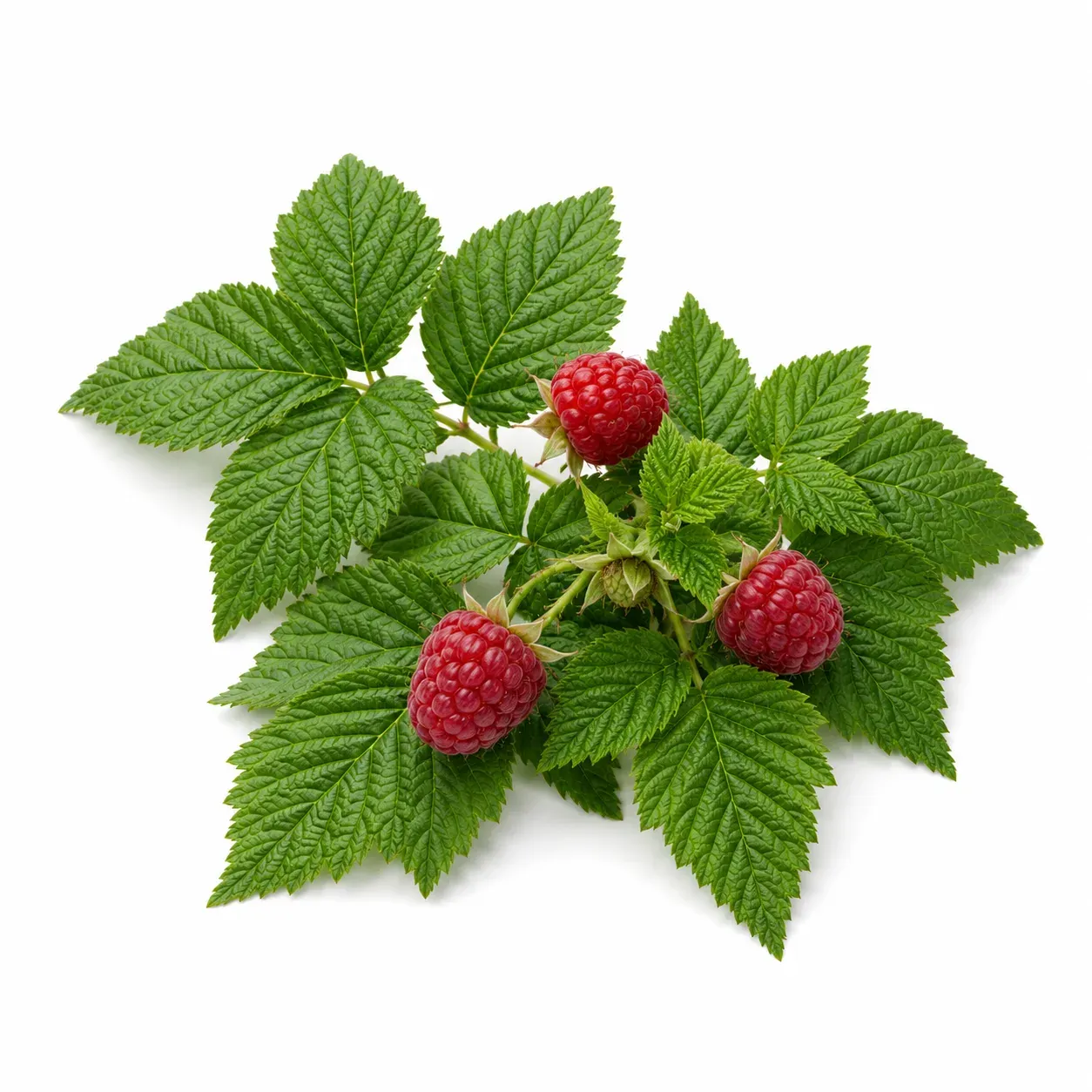 Raspberry leaves (Rubus spp.)